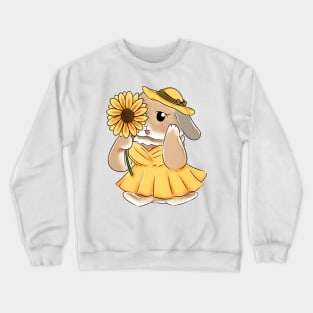 Yellow Rabbit Outfit _ Bunniesmee Crewneck Sweatshirt